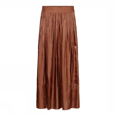 Gustav High Waist Wide Skirt - Caramel Gustav High Waist Wide Skirt - Caramel